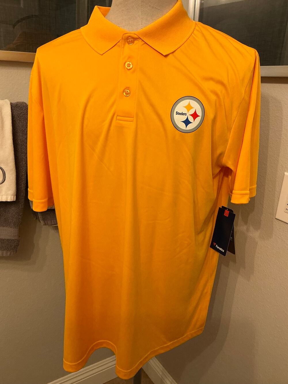 NFL Pittsburgh Steelers Polo NWT
